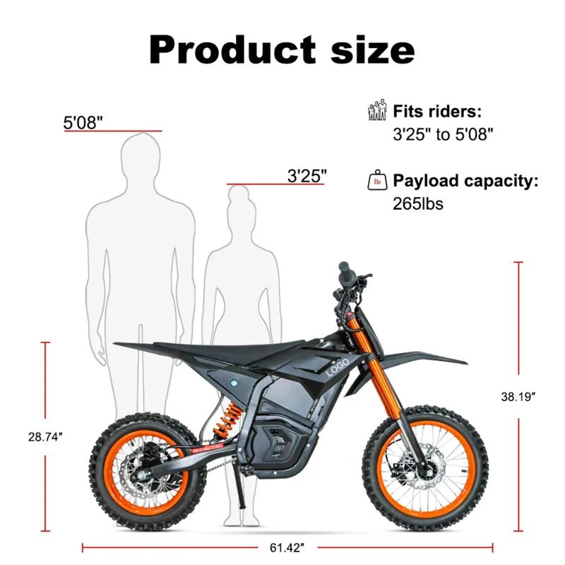 2026 new E-Bike3000W motor electric scooter 20ah lithium battery powered full suspension off-road vehicle electric mountain bike - Power Sports Electric Scooters