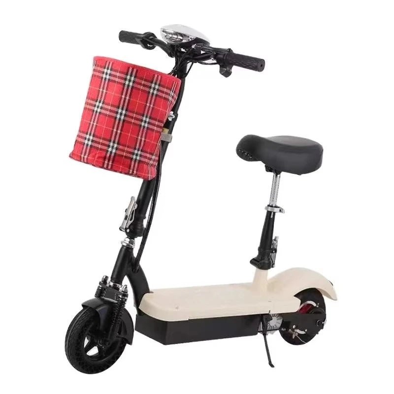 350 Watt Electronic Electric Scooter Removable Seat Front Double Shock Absorber App Voice Control 30-40 km Range - Power Sports Electric Scooters