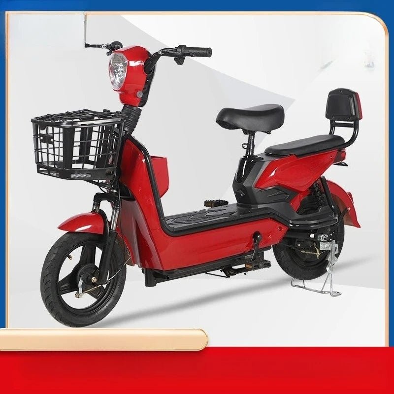 48V two wheel electric scooter adult daily commuter battery powered e bike - Power Sports Electric Scooters
