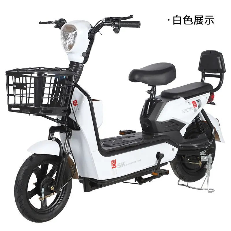 48V two wheel electric scooter adult daily commuter battery powered e bike - Power Sports Electric Scooters
