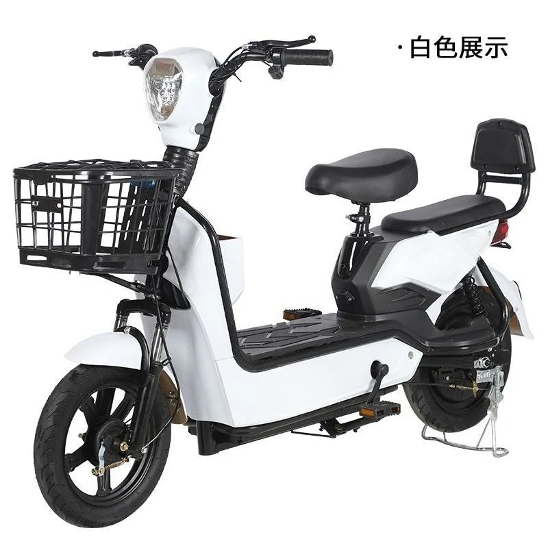 48V two wheel electric scooter adult daily commuter battery powered e bike - Power Sports Electric Scooters