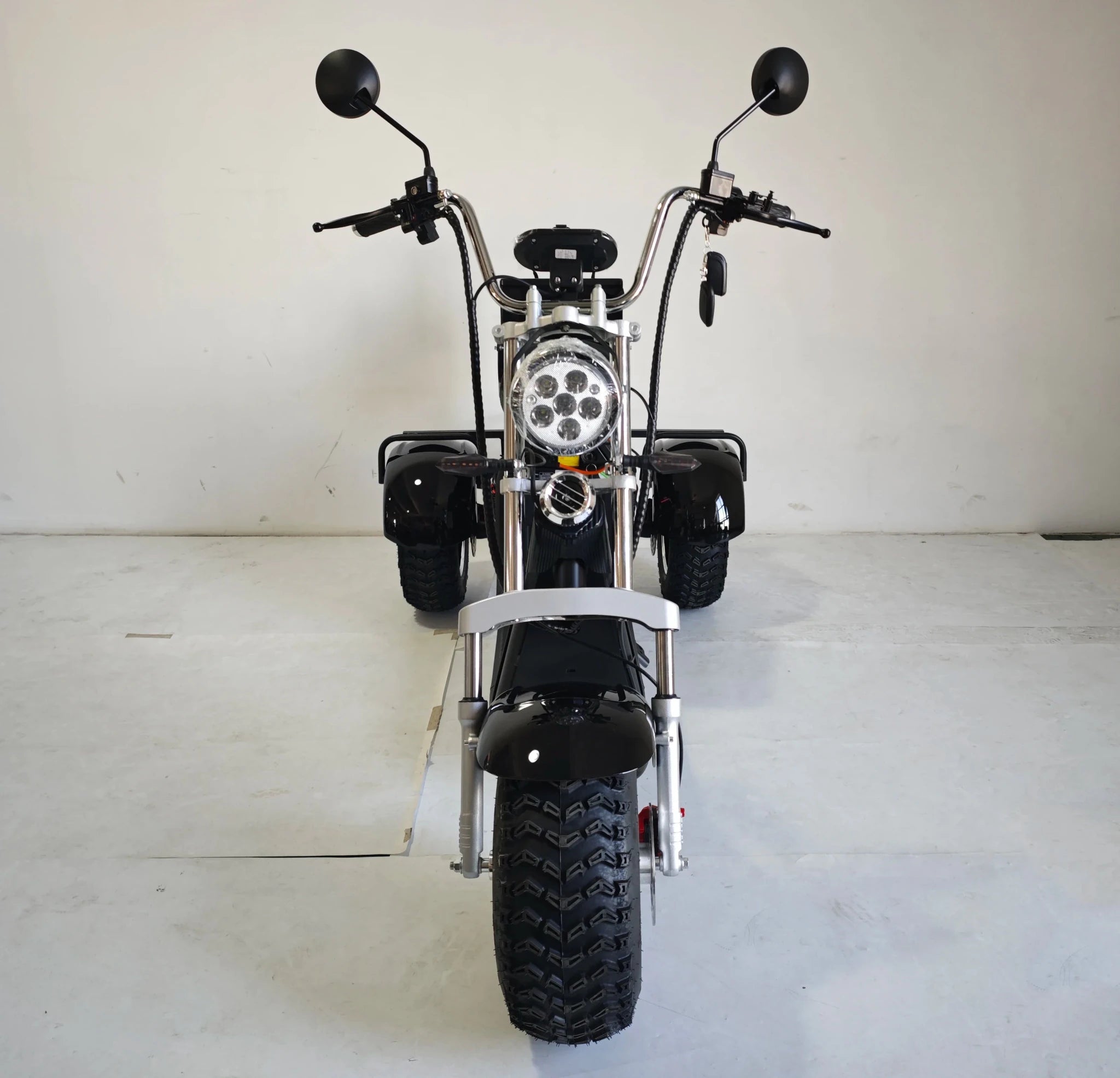 Brand New US/EU Warehouse Modern Style Fat Tire 60v Golf Scooter Adult 3 Wheel Electric Scooter Tricycle Citycoco with Pedals tr - Power Sports Electric Scooters