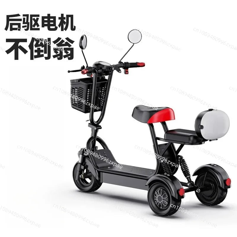 Elderly scooter, electric tricycle, small battery car, elderly electric scooter for home use - Power Sports Electric Scooters
