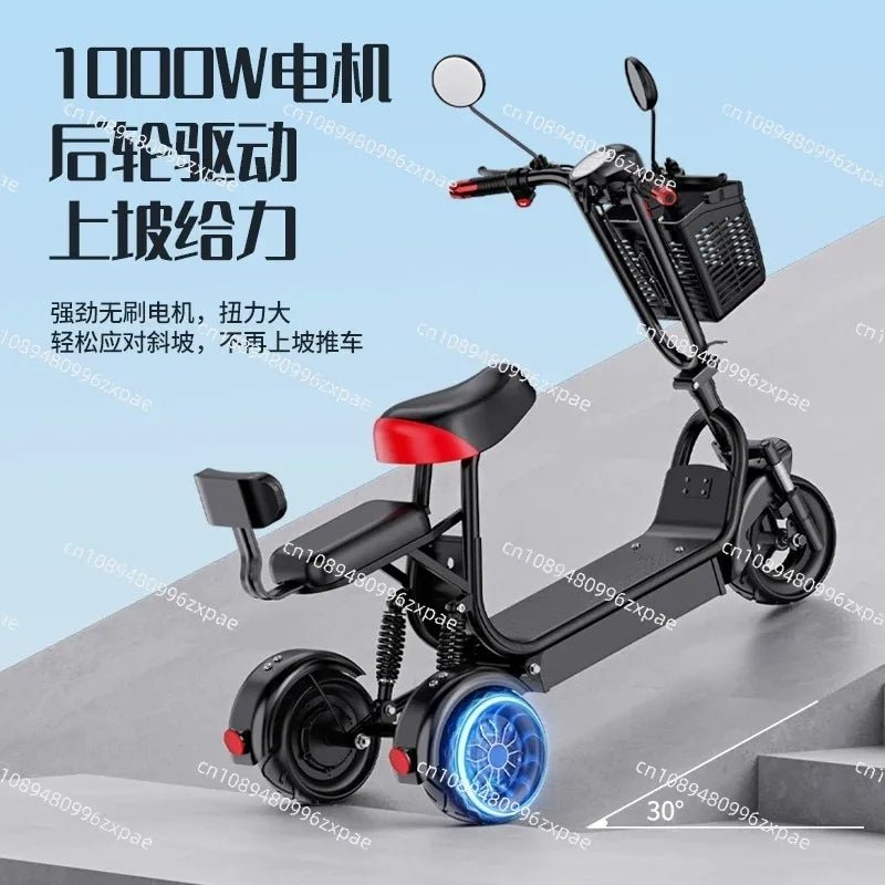 Elderly scooter, electric tricycle, small battery car, elderly electric scooter for home use - Power Sports Electric Scooters