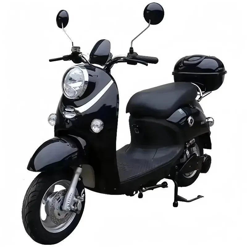 High-end High-Speed 60V Brushless Electric Moped Scooter For Adults Long Range 500W Motor Disc Brake Electronic Smart Type - Power Sports Electric Scooters