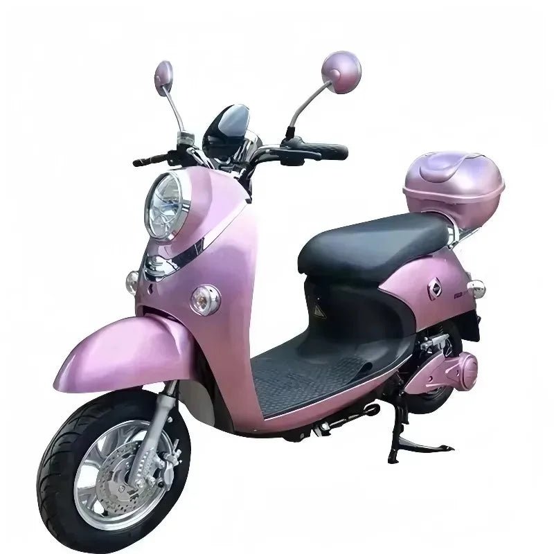 High-end High-Speed 60V Brushless Electric Moped Scooter For Adults Long Range 500W Motor Disc Brake Electronic Smart Type - Power Sports Electric Scooters