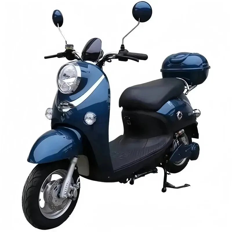 High-end High-Speed 60V Brushless Electric Moped Scooter For Adults Long Range 500W Motor Disc Brake Electronic Smart Type - Power Sports Electric Scooters