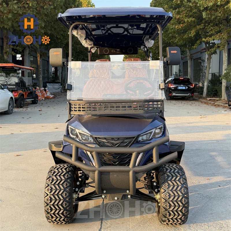 New Design 72V Electric Golf Buggy 6 Seat Utility Golf Cart CE Certified Electric Scooter Electric Golf Buggy - Power Sports Electric Scooters