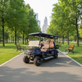 New Design 72V Electric Golf Buggy 6 Seat Utility Golf Cart CE Certified Electric Scooter Electric Golf Buggy - Power Sports Electric Scooters