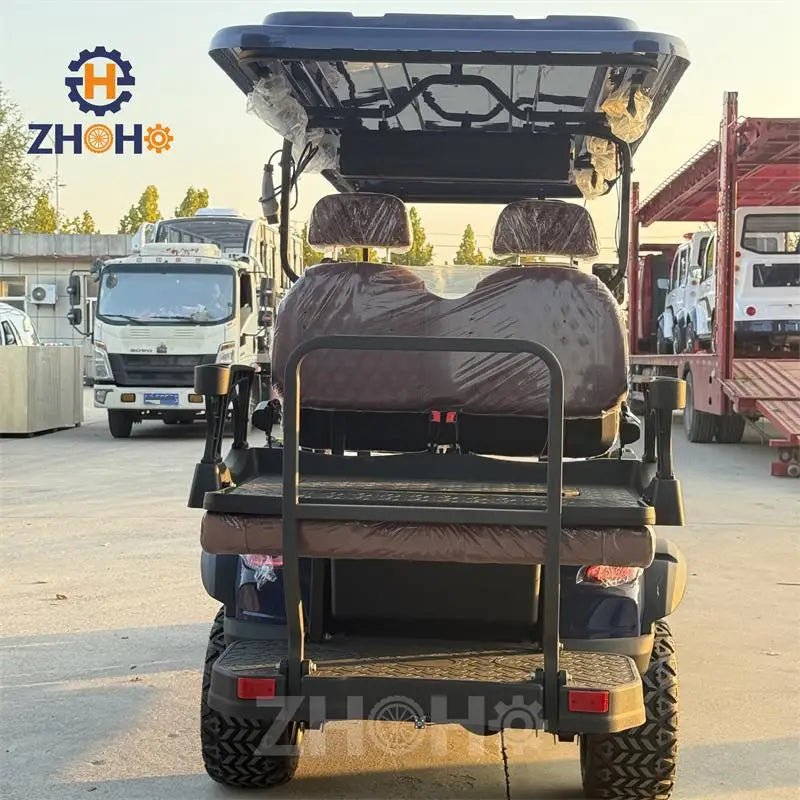 New Design 72V Electric Golf Buggy 6 Seat Utility Golf Cart CE Certified Electric Scooter Electric Golf Buggy - Power Sports Electric Scooters
